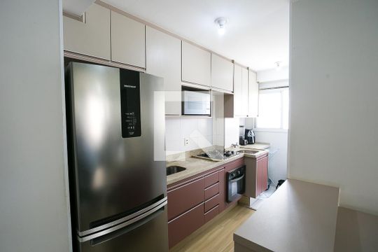 cozinha / serviço de apartamento para alugar com 2 quartos, 41m² em Vila Andrade, São Paulo