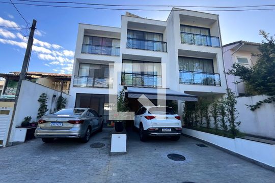 Fachada de casa de condomínio à venda com 4 quartos, 250m² em Anil, Rio de Janeiro