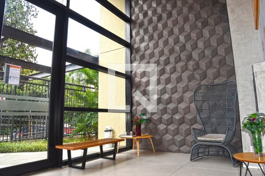 Hall social de apartamento para alugar com 2 quartos, 33m² em Jurubatuba, São Paulo