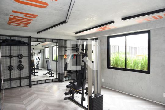 Área comum - Academia de apartamento para alugar com 2 quartos, 33m² em Jurubatuba, São Paulo