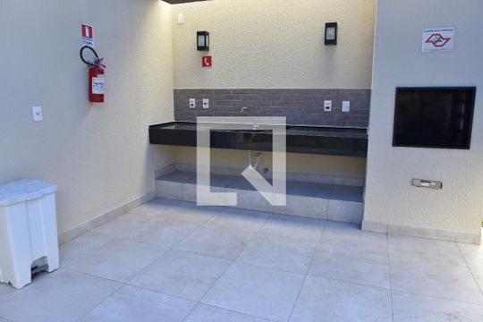 Área comum - Churrasqueira de apartamento para alugar com 2 quartos, 33m² em Jurubatuba, São Paulo