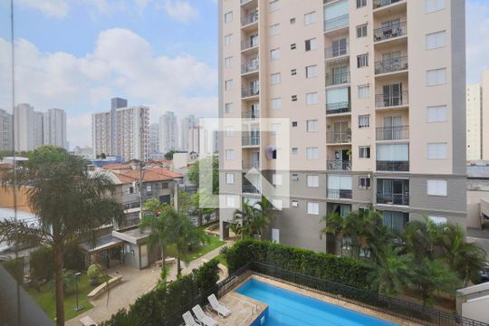 Vista da Sacada de apartamento à venda com 2 quartos, 50m² em Quarta Parada, São Paulo