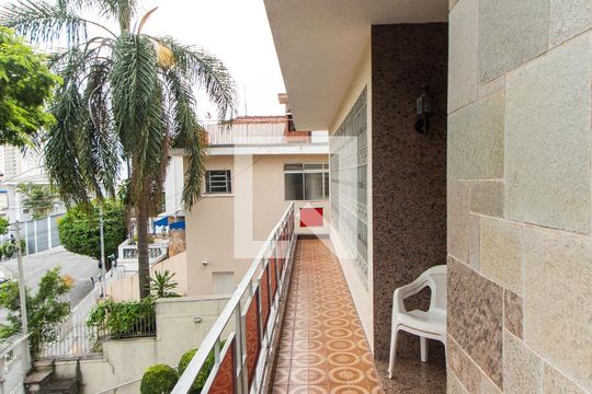 Varanda da Sala de casa à venda com 3 quartos, 438m² em Tucuruvi, São Paulo