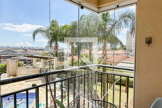 Sacada de apartamento à venda com 3 quartos, 69m² em Carandiru, São Paulo