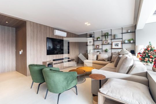 Sala de apartamento à venda com 3 quartos, 158m² em Aclimação, São Paulo
