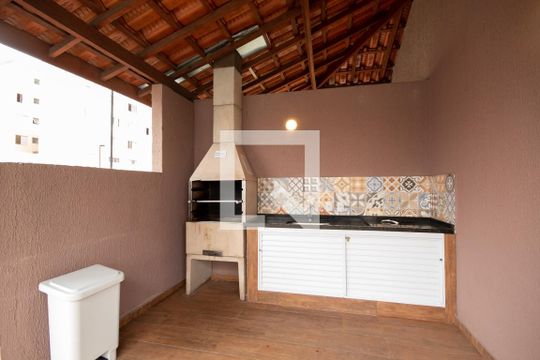 Área comum - Churrasqueira de apartamento para alugar com 2 quartos, 40m² em São Pedro, Osasco