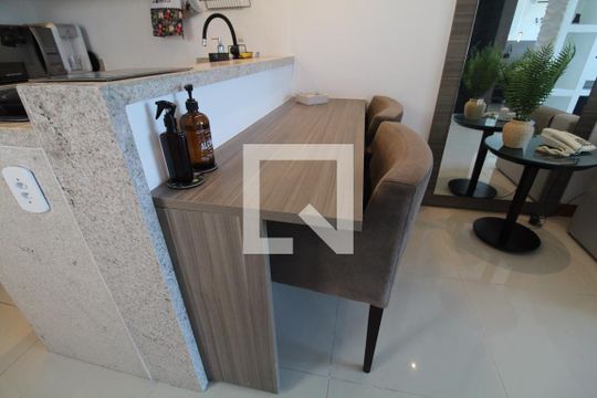 Cozinha de kitnet/studio para alugar com 1 quarto, 34m² em Jacarepaguá, Rio de Janeiro