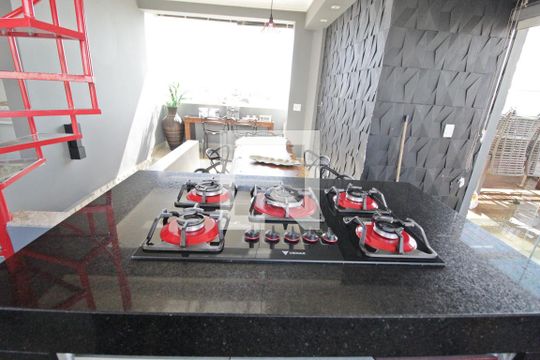 Cozinha de apartamento para alugar com 2 quartos, 150m² em Granada, Uberlândia