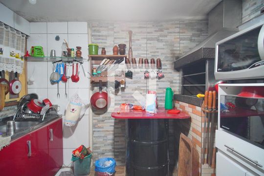 Cozinha de casa à venda com 2 quartos, 400m² em Duque de Caxias, São Leopoldo