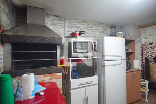 Cozinha de casa à venda com 2 quartos, 400m² em Duque de Caxias, São Leopoldo