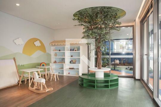 Área comum - Brinquedoteca de kitnet/studio à venda com 1 quarto, 37m² em Vila Monte Alegre, São Paulo
