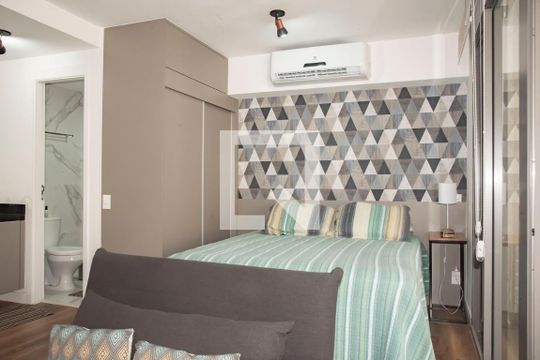 Studio de kitnet/studio para alugar com 1 quarto, 37m² em Vila Monte Alegre, São Paulo