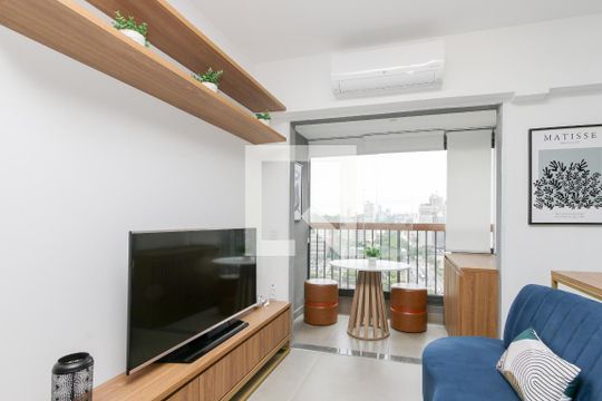 Studio de kitnet/studio à venda com 1 quarto, 28m² em Brooklin Paulista, São Paulo