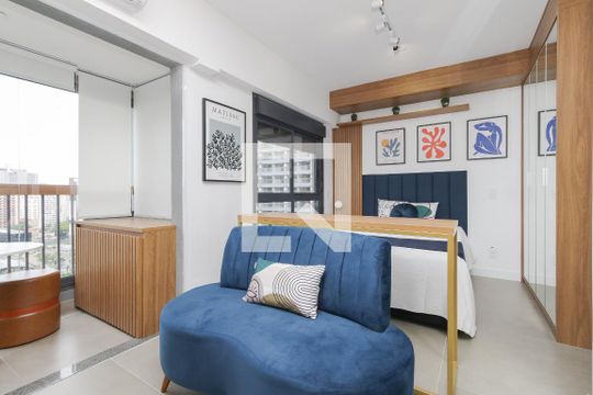 Kitnet/Studio à venda com 1 quarto, 28m² em Brooklin Paulista, São Paulo