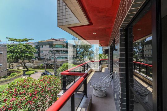 Varanda de apartamento à venda com 3 quartos, 140m² em Recreio dos Bandeirantes, Rio de Janeiro