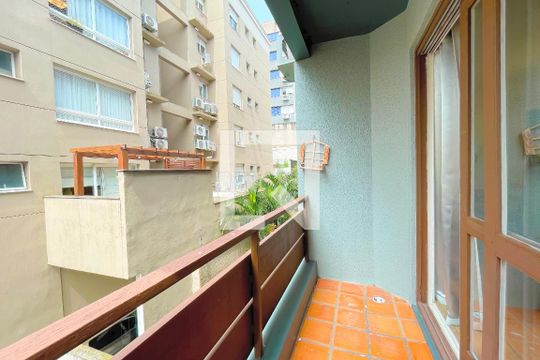 Varanda de apartamento para alugar com 1 quarto, 56m² em Petrópolis, Porto Alegre