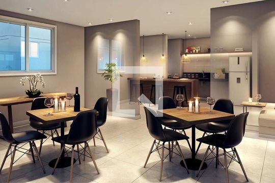 Área comum - Salão de Festas de apartamento para alugar com 2 quartos, 44m² em Parque Maria Helena, São Paulo