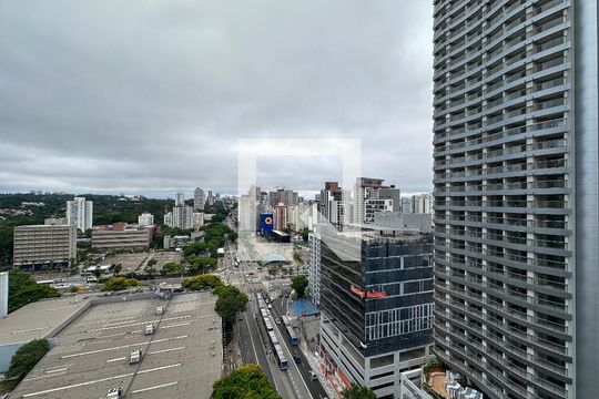 Vista de kitnet/studio à venda com 1 quarto, 25m² em Brooklin, São Paulo
