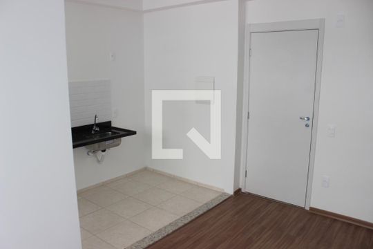 Sala/Cozinha de apartamento à venda com 2 quartos, 46m² em Ponte de São João, Jundiaí