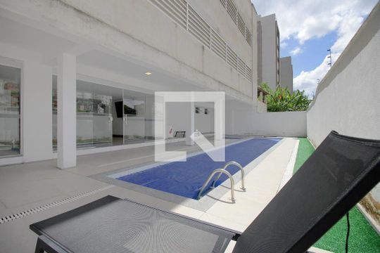 Área comum - Piscina de apartamento para alugar com 4 quartos, 127m² em Serra, Belo Horizonte