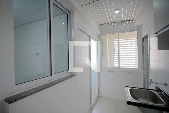 Área de Serviço de apartamento para alugar com 4 quartos, 127m² em Serra, Belo Horizonte