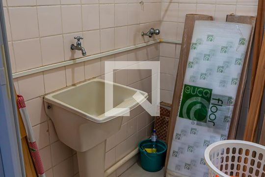 Área de Serviço de apartamento à venda com 2 quartos, 58m² em Jardim Paulicéia, Campinas
