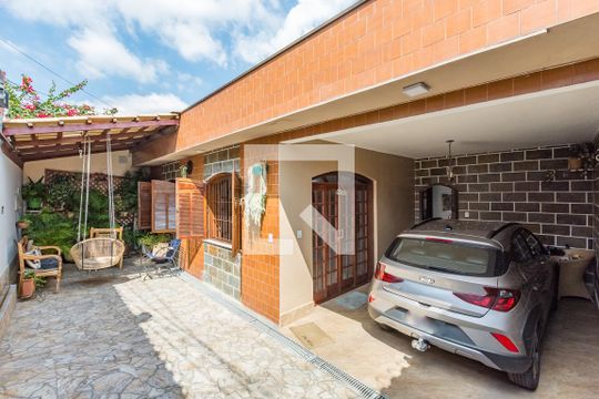 Entrada - Garagem de casa à venda com 3 quartos, 149m² em Cinquentenario, Belo Horizonte