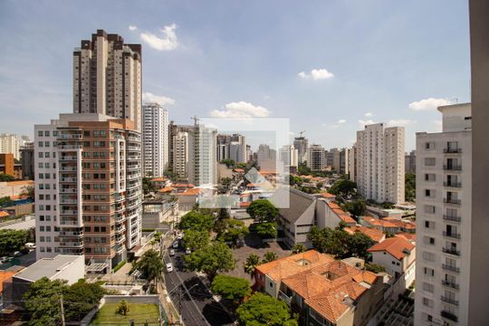 Vista da varanda  de apartamento para alugar com 1 quarto, 31m² em Vila Mariana, São Paulo