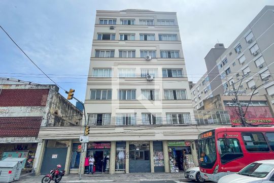 Fachada de apartamento para alugar com 1 quarto, 30m² em Farroupilha, Porto Alegre