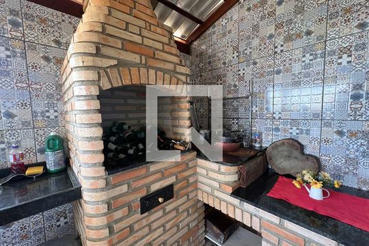 Churrasqueira de casa de condomínio para alugar com 3 quartos, 108m² em Xangri-lá, Contagem
