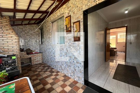 Cozinha e Área de Serviço de casa de condomínio para alugar com 3 quartos, 108m² em Xangri-lá, Contagem