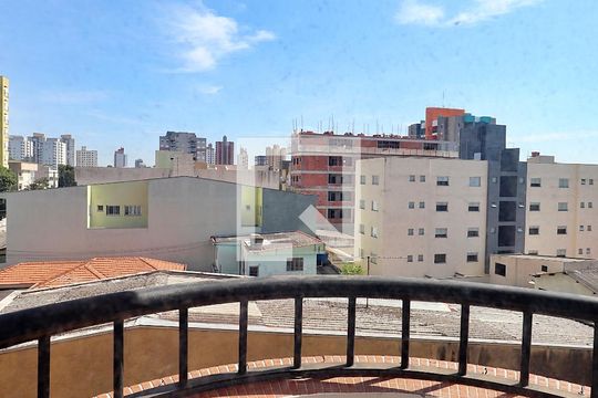 Sacada de apartamento à venda com 3 quartos, 95m² em Vila São Pedro, Santo André