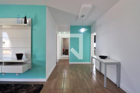 Sala de apartamento à venda com 3 quartos, 95m² em Vila São Pedro, Santo André