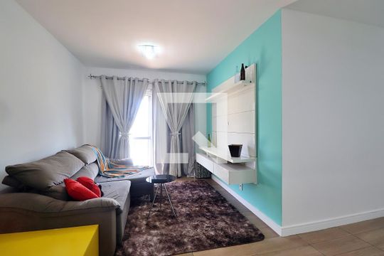 Sala de apartamento à venda com 3 quartos, 95m² em Vila São Pedro, Santo André