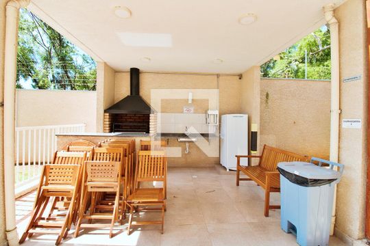 Área comum - Churrasqueira de apartamento à venda com 1 quarto, 25m² em Vila Andrade, São Paulo