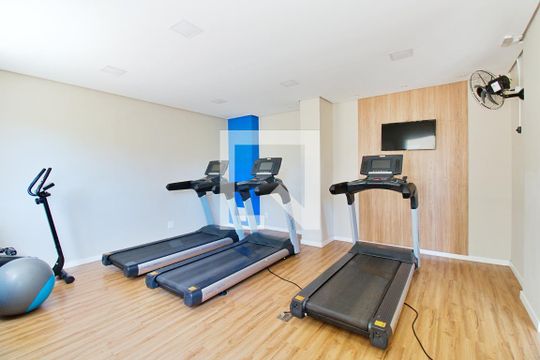 Área comum - Academia de apartamento à venda com 1 quarto, 25m² em Vila Andrade, São Paulo