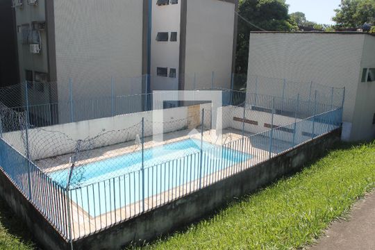 Área comum - Piscina de apartamento para alugar com 2 quartos, 46m² em Mutondo, São Gonçalo