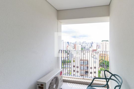 Varanda  de apartamento para alugar com 1 quarto, 22m² em Vila Mariana, São Paulo