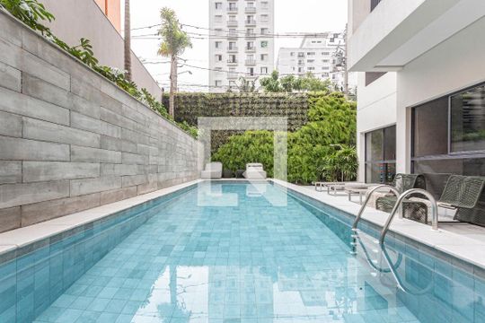 Piscina de kitnet/studio para alugar com 1 quarto, 22m² em Vila Mariana, São Paulo