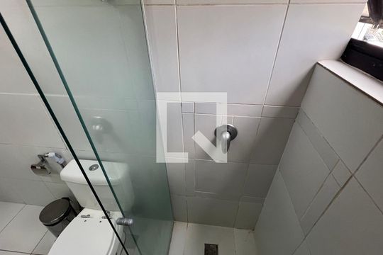 Banheiro da Suíte de kitnet/studio para alugar com 1 quarto, 60m² em Cerqueira César, São Paulo