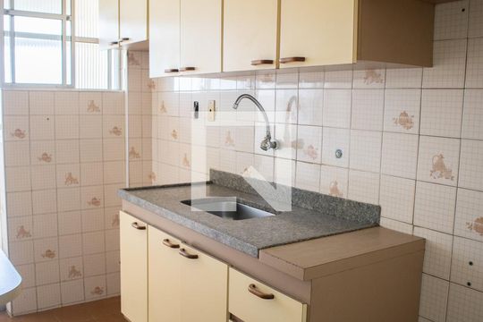 Cozinha de apartamento para alugar com 2 quartos, 50m² em Jardim Andaraí, São Paulo