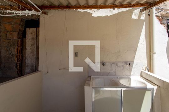 Área de Serviço de kitnet/studio para alugar com 1 quarto, 50m² em Urca, Belo Horizonte