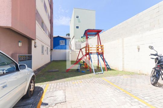 Área comum - Playground de apartamento para alugar com 2 quartos, 40m² em Santo Antônio, São José dos Pinhais