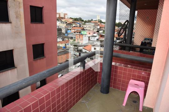 Varanda da Sala de apartamento à venda com 3 quartos, 72m² em Jardim Ubirajara, São Paulo