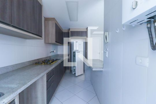 Cozinha e Área de Serviço de apartamento à venda com 3 quartos, 106m² em Bacacheri, Curitiba