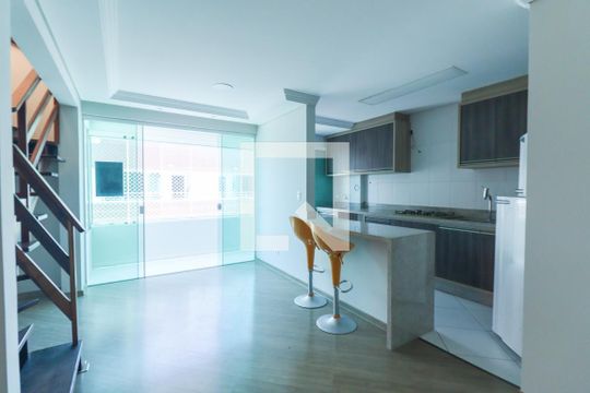 Sala de apartamento à venda com 3 quartos, 106m² em Bacacheri, Curitiba