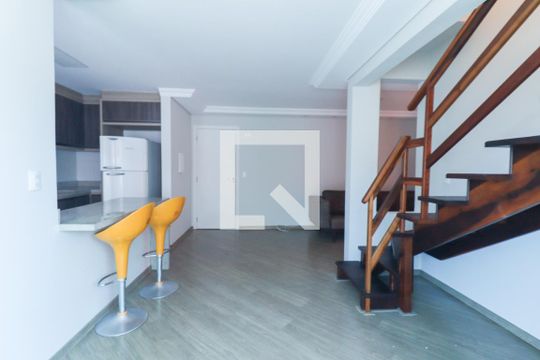 Sala de apartamento à venda com 3 quartos, 106m² em Bacacheri, Curitiba