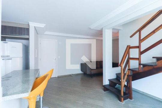 Sala de apartamento à venda com 3 quartos, 106m² em Bacacheri, Curitiba