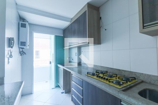 Cozinha e Área de Serviço de apartamento à venda com 3 quartos, 106m² em Bacacheri, Curitiba
