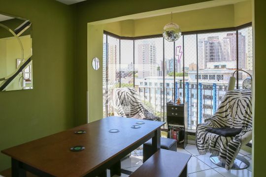 Sala de apartamento à venda com 3 quartos, 100m² em Lapa, São Paulo